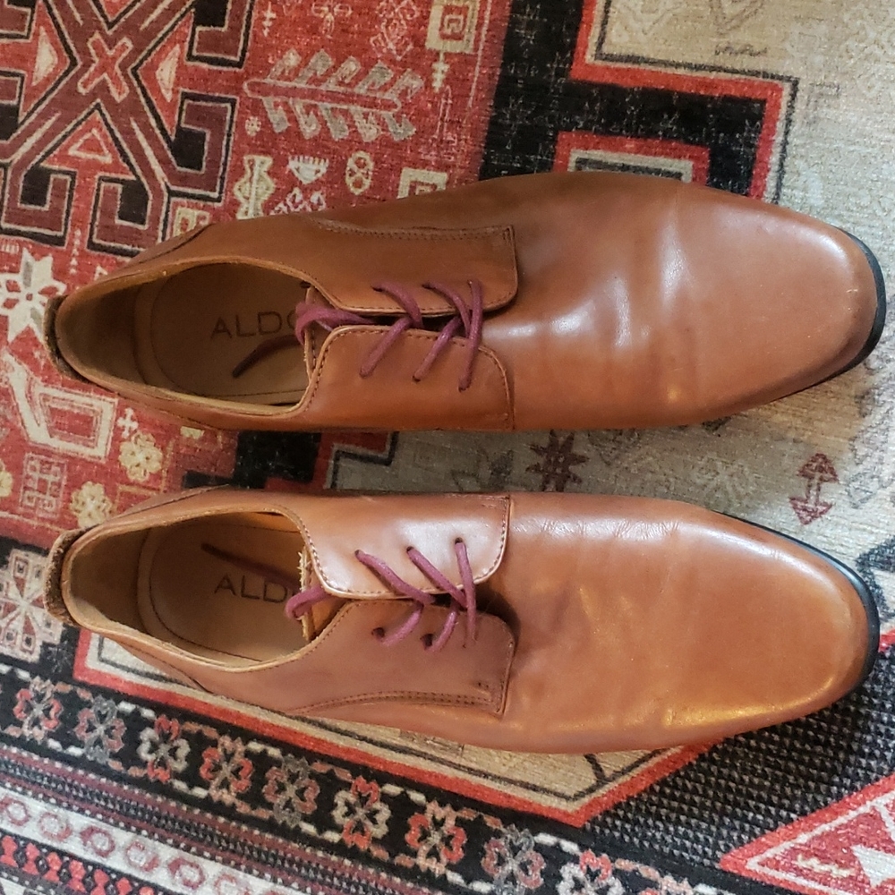 Brown Aldo dress shoes